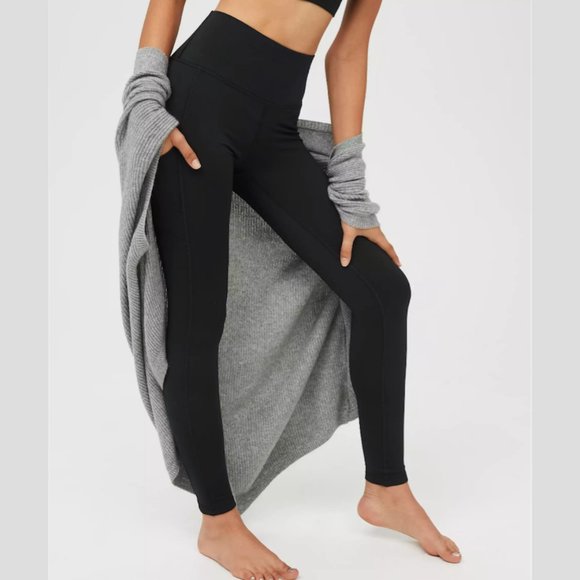 aerie Pants - Aerie Long High Waisted Play Legging with Pockets